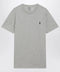 Polo Ralph Lauren Grey mélange cotton Custom Slim-Fit T-shirt