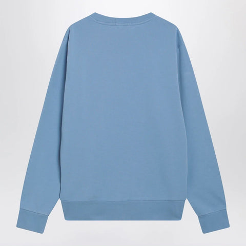 Polo Ralph Lauren Light blue cotton crew-neck sweatshirt