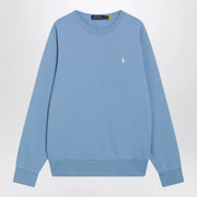 Polo Ralph Lauren Light blue cotton crew-neck sweatshirt