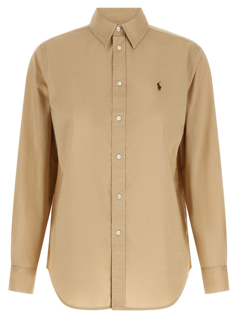 Polo Ralph Lauren Logo Embroidery Cotton Shirt