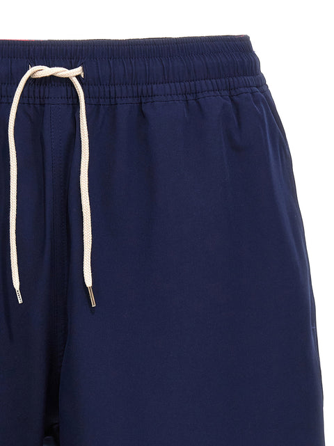 Polo Ralph Lauren Logo Embroidery Swim Shorts