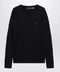 Polo Ralph Lauren Navy blue cable-knit cotton sweater