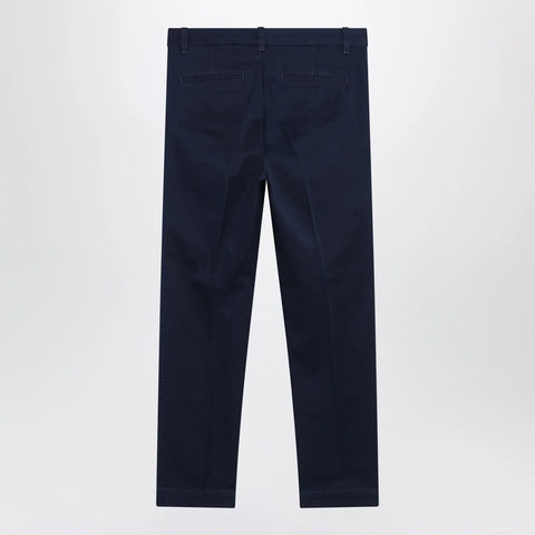 Polo Ralph Lauren Navy blue cotton trousers