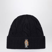 Polo Ralph Lauren Navy blue wool Polo Bear hat