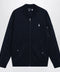 Polo Ralph Lauren Navy blue zip-up cotton-blend sweatshirt