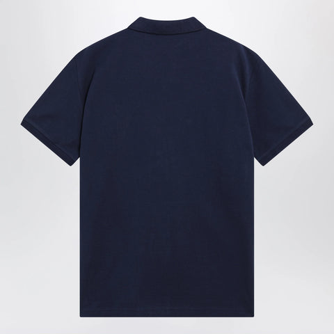 Polo Ralph Lauren Navy cotton Custom Slim-Fit polo shirt