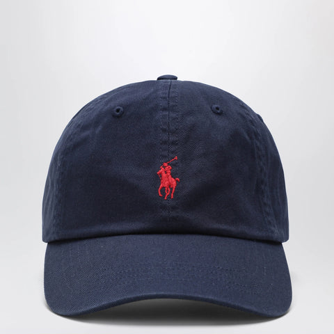 Polo Ralph Lauren Newport Navy / Red baseball cap with logo