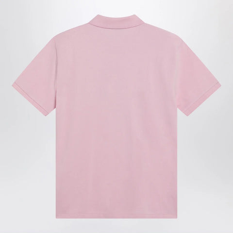 Polo Ralph Lauren Pink Custom Slim-Fit cotton polo shirt