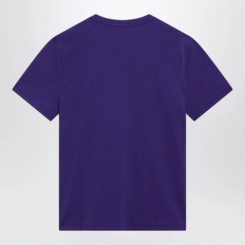 Polo Ralph Lauren Purple Custom Slim-Fit cotton T-shirt