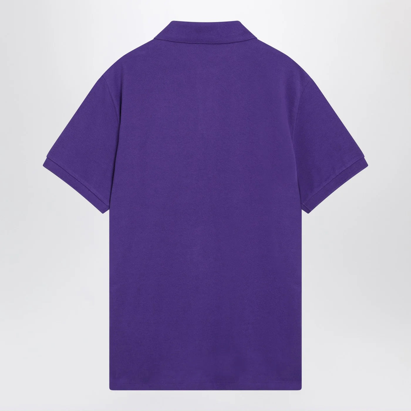 Polo Ralph Lauren Purple cotton Custom Slim-Fit polo shirt