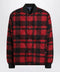 Polo Ralph Lauren Red and black quilted check bomber