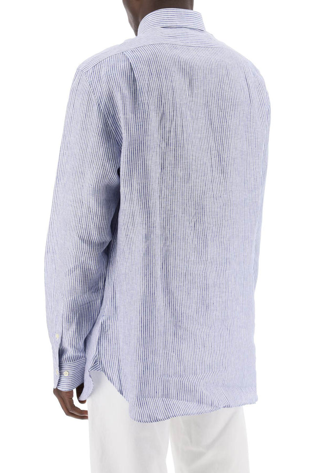Polo ralph lauren slim fit linen shirt-men > clothing > shirts-Polo Ralph Lauren-Urbanheer