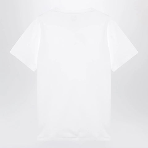 Polo Ralph Lauren T-shirt white in cotton Custom Slim-Fit