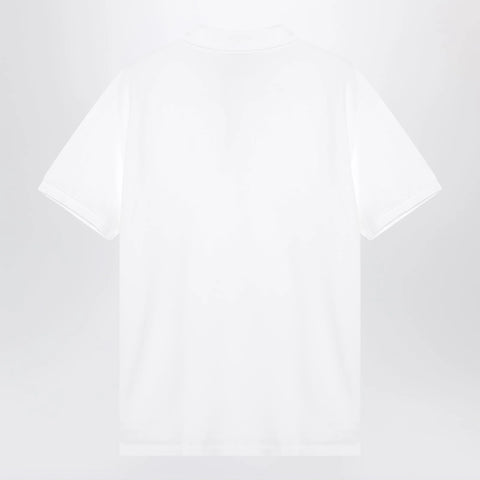 Polo Ralph Lauren White cotton Custom Slim-Fit polo
