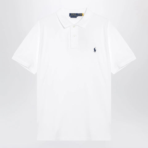 Polo Ralph Lauren White cotton Custom Slim-Fit polo
