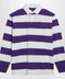 Polo Ralph Lauren White/purple striped Classic Fit polo shirt