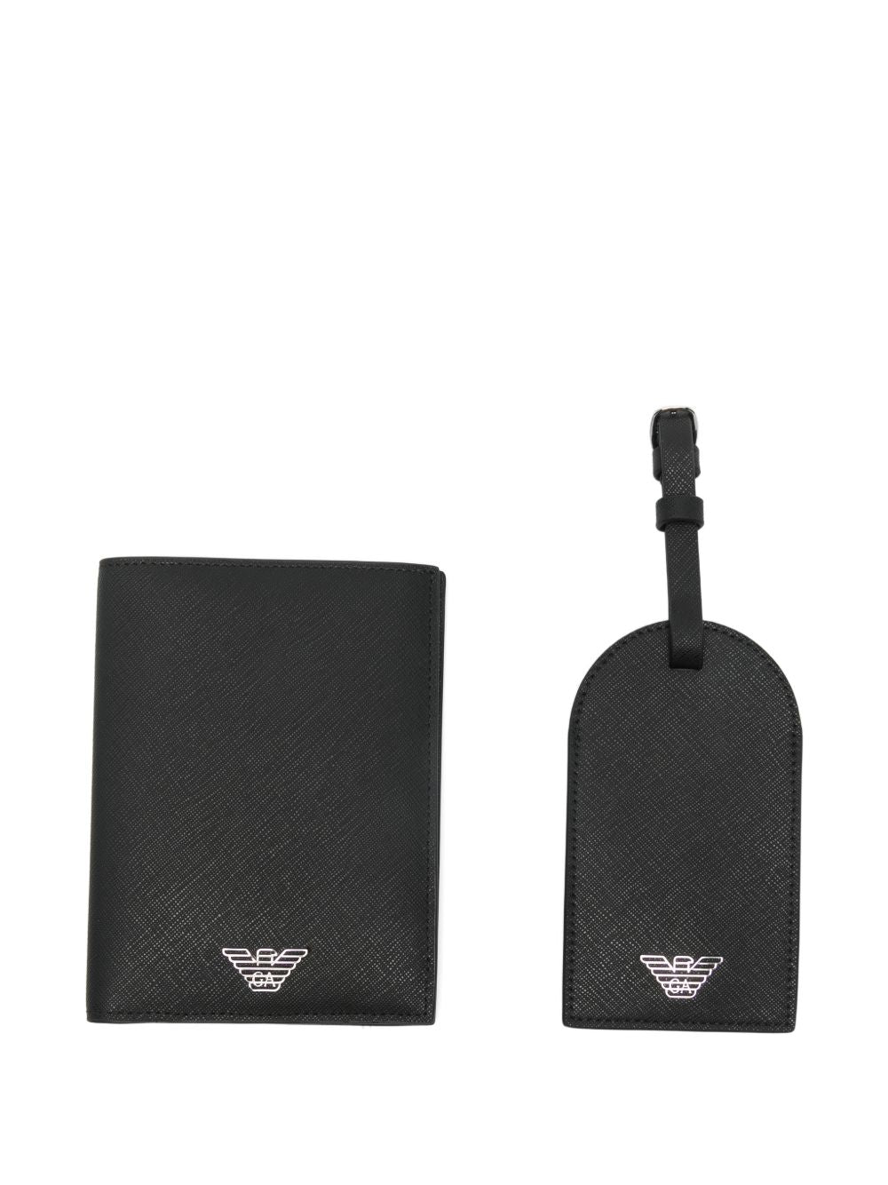 Polyurethane Saffiano Travel Passport Holder