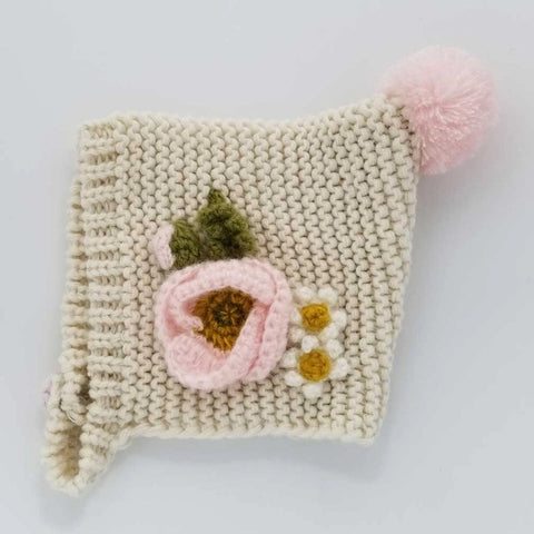 Poppy Handknit Sweater Natural Baby & Toddler-Sweater-Huggalugs-0-6 months-Urbanheer