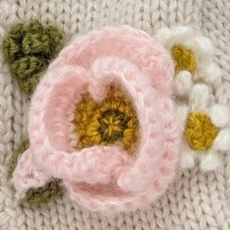 Poppy Handknit Sweater Natural Baby & Toddler-Sweater-Huggalugs-0-6 months-Urbanheer