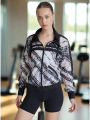 Posse Windbreaker Jls-Windbreaker-Blanc Noir-S-Batik/Black-Urbanheer