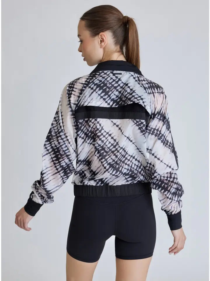 Posse Windbreaker Jls-Windbreaker-Blanc Noir-S-Batik/Black-Urbanheer