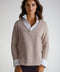 Power Vee 'Sweater' Sweatshirt - Camel