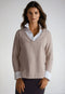 Power Vee 'Sweater' Sweatshirt - Camel