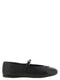 Prada Black Nappa Ballet Flats