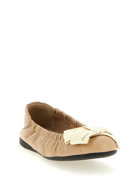 Prada Bow Ballet Flats