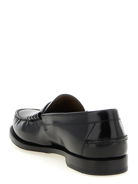 Prada Brushed Leather Loafers