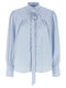 Prada Lavallière Collar Shirt