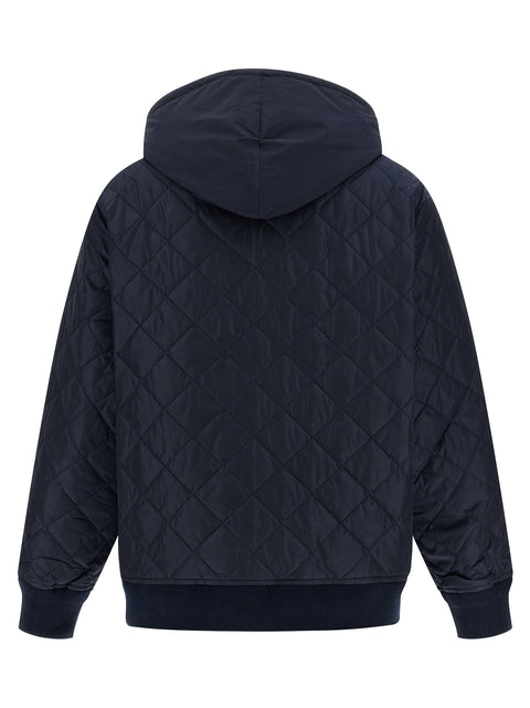 Prada Quilted Hooded Jacket