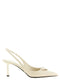 Prada Slingbacks Saffiano Patent Leather
