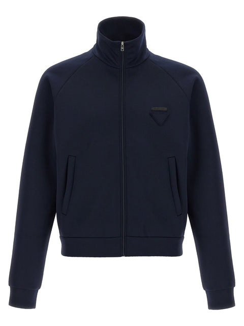Prada Tech Fabric Sweatshirt