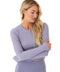 Pramila Brushed Performance Rib Long Sleeve Top