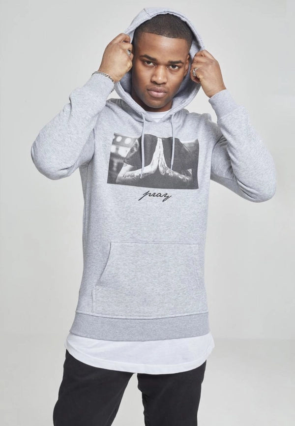 Pray Hoodie-Hoodie-Norvine-XS-Heather Grey-Urbanheer