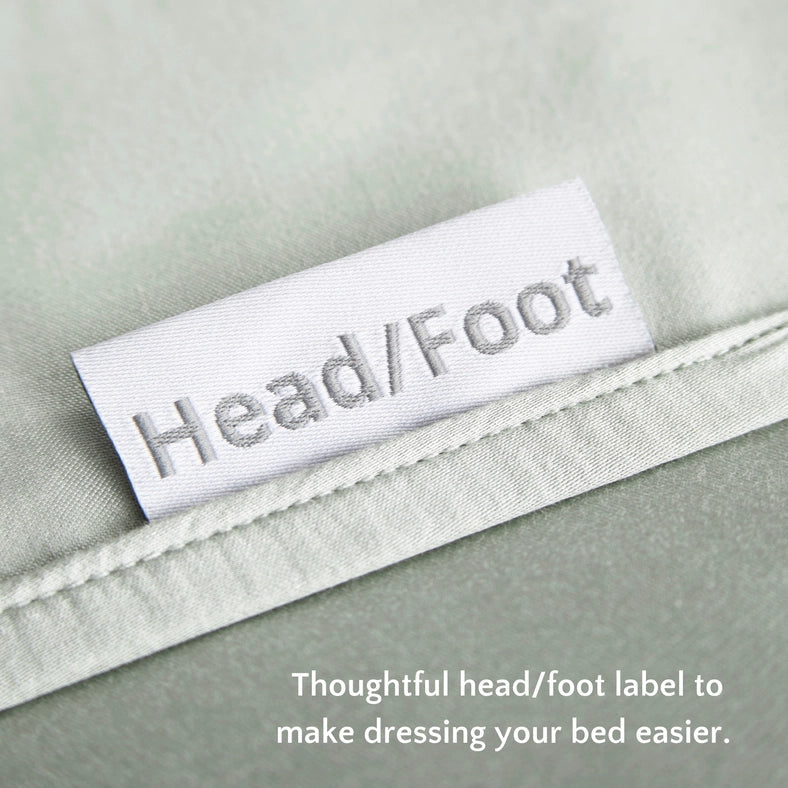 Premium 100% Bamboo Viscose Sheet Set - Sage-Set-Bamboo Is Better-Cal King-Urbanheer