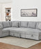 Premium Oversized U-Shape Sleeper Sectional Sofa