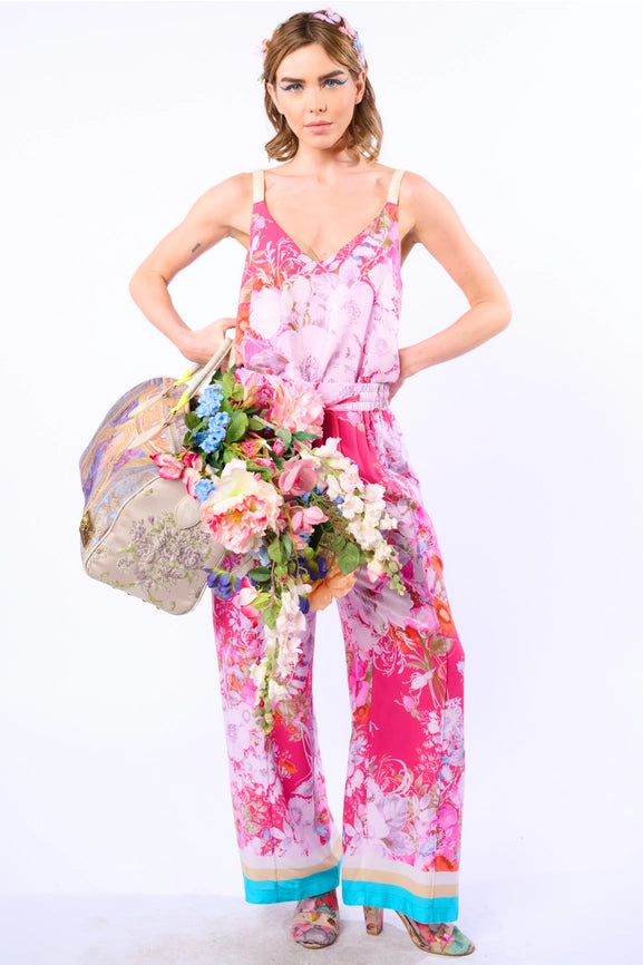 Pretty in the Pink Reversibile Cami-T-Shirt-Aratta-XS-Pastel rose-Urbanheer