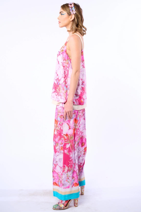 Pretty in the Pink Reversibile Cami-T-Shirt-Aratta-XS-Pastel rose-Urbanheer