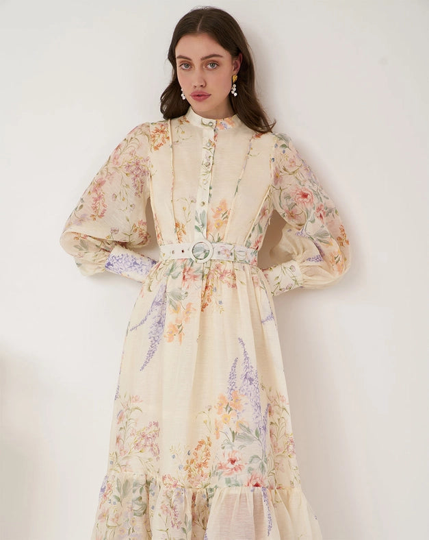 Primrose Silk Collar Maxi Dress from WE ARE KINDRED exclusive at Primrose Silk Collar Maxi Dress from WE ARE KINDRED exclusive at