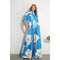 Print Pleated Jumpsuit BLUE MULTI-Clothing Jumpsuits-Mulla-S-BLUE MULTI-Urbanheer