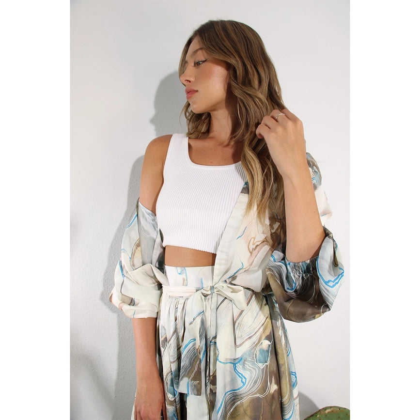 Printed Cardigan Pants Set-Set-Mulla-S-MULTI-Urbanheer