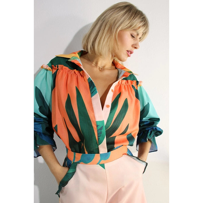 Printed Short Set-Set-Mulla-S-MULTI-Urbanheer