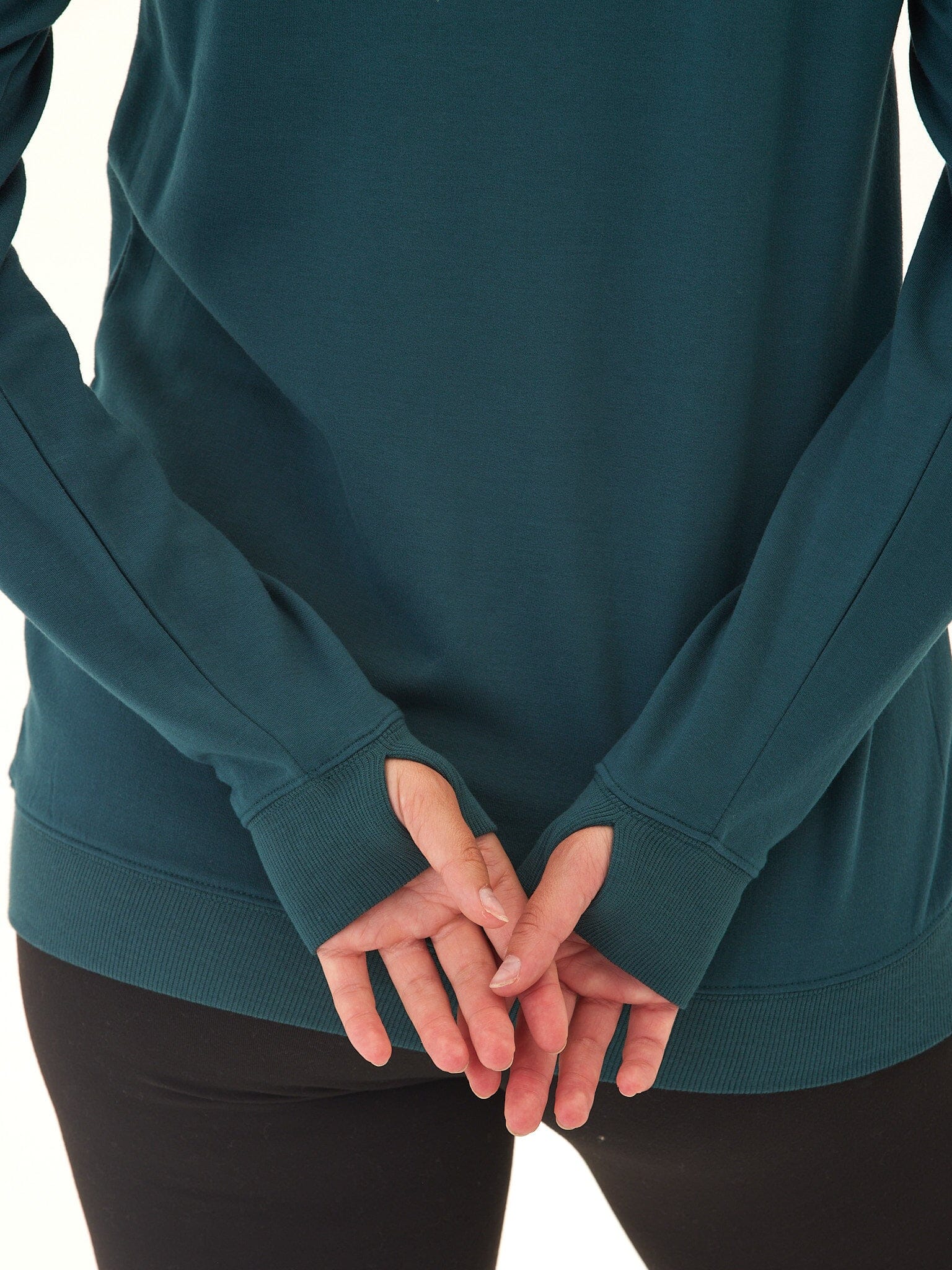 Priscilla Feather Fleece Raglan Sweatshirt