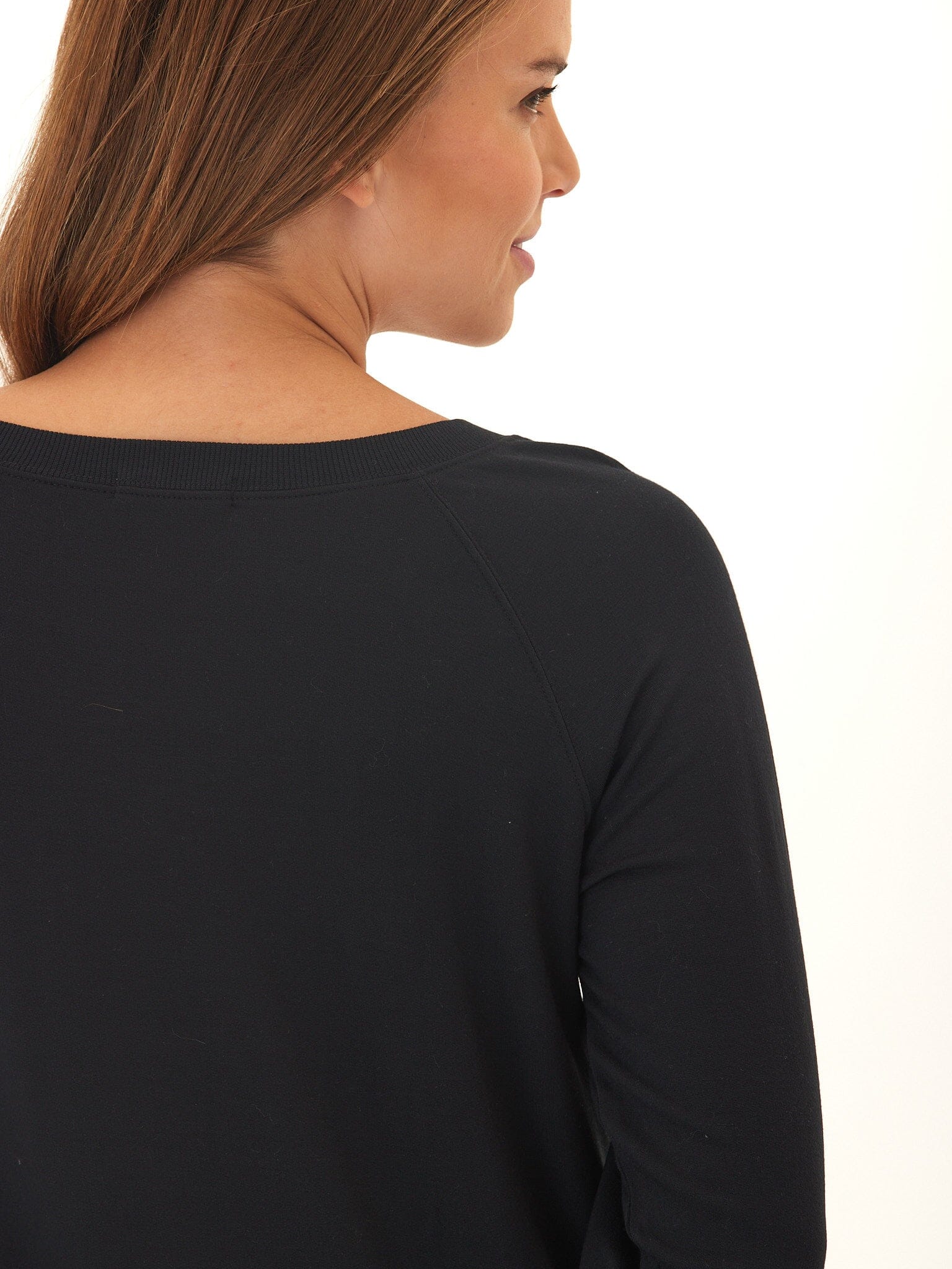 Priscilla Feather Fleece Raglan Sweatshirt