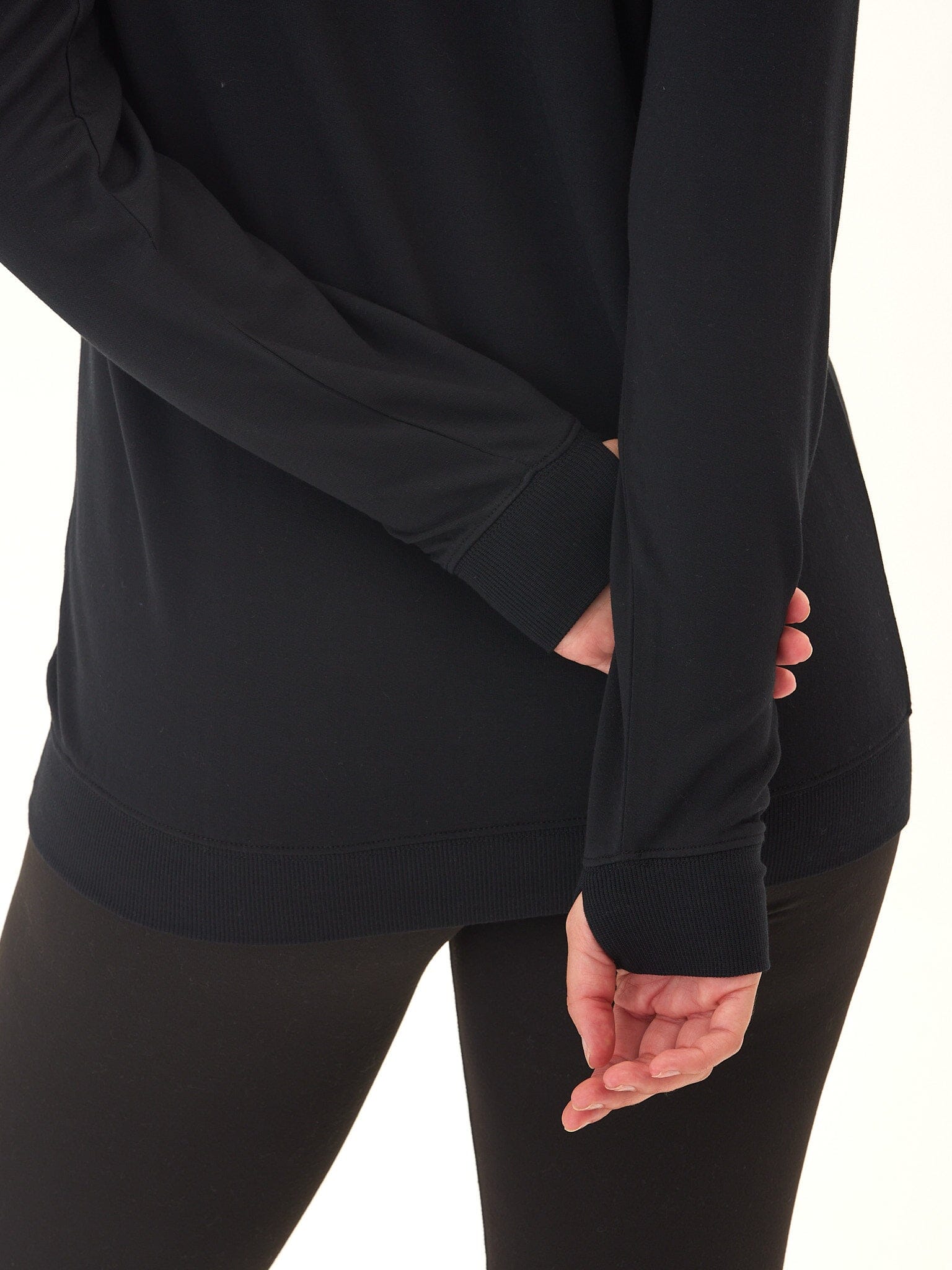 Priscilla Feather Fleece Raglan Sweatshirt