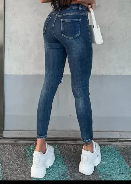 Privè Woman Jeans Denim Francesca-Jeans Denim-De Puta Madre 69-XS-Urbanheer