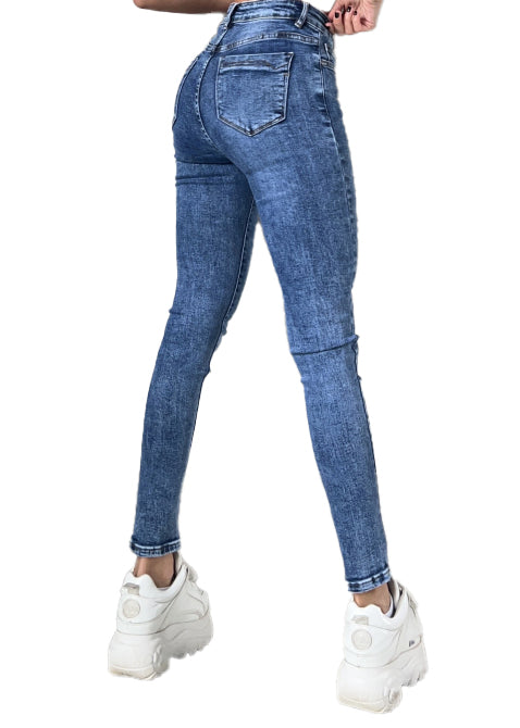 Privè Woman Jeans Denim Stefania-Jeans Denim-De Puta Madre 69-XS-Urbanheer