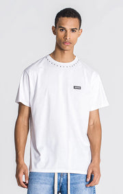 Gk White Palms Oversized Tee-Clothing - Men-Gianni Kavanagh-XS-Urbanheer
